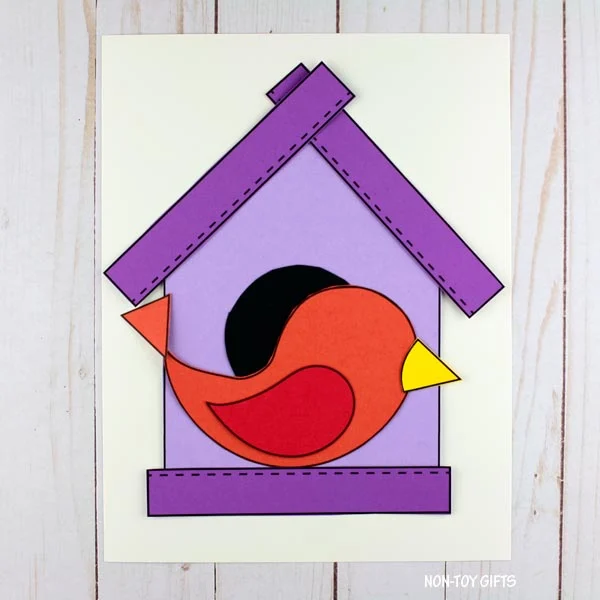 glue the beak