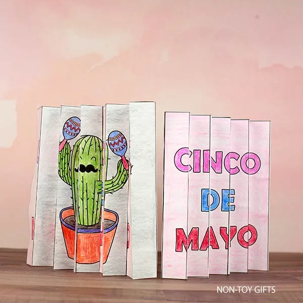 engaging Cinco de Mayo agamograph craft printable for kids