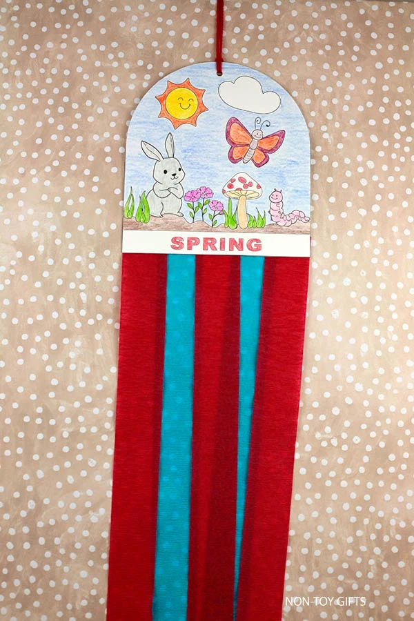 Easy spring decoration craft for kids