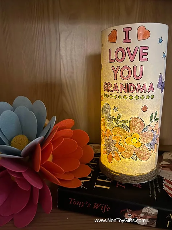 DIY lantern for grandma