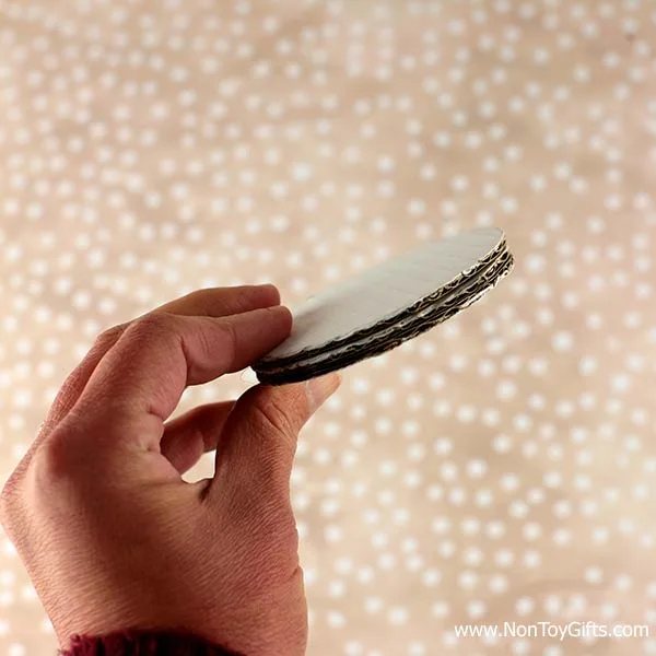 glue the circles together
