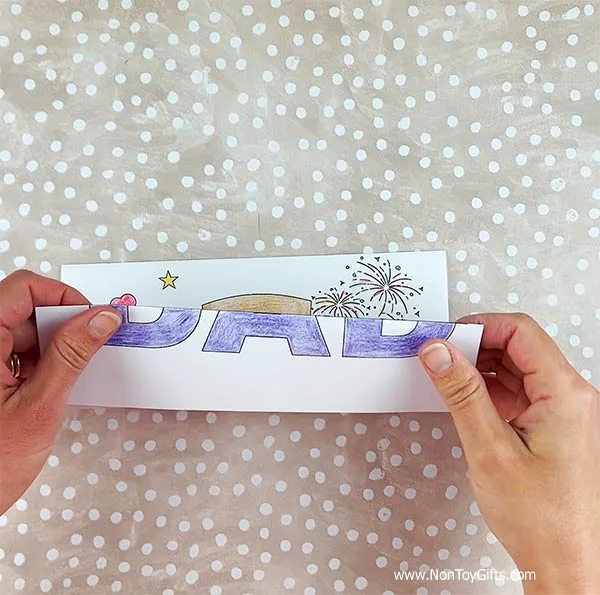 fold in half