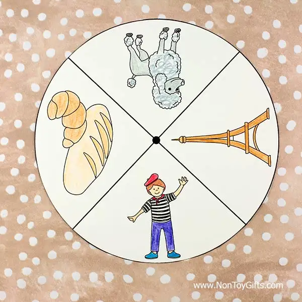 color the wheel