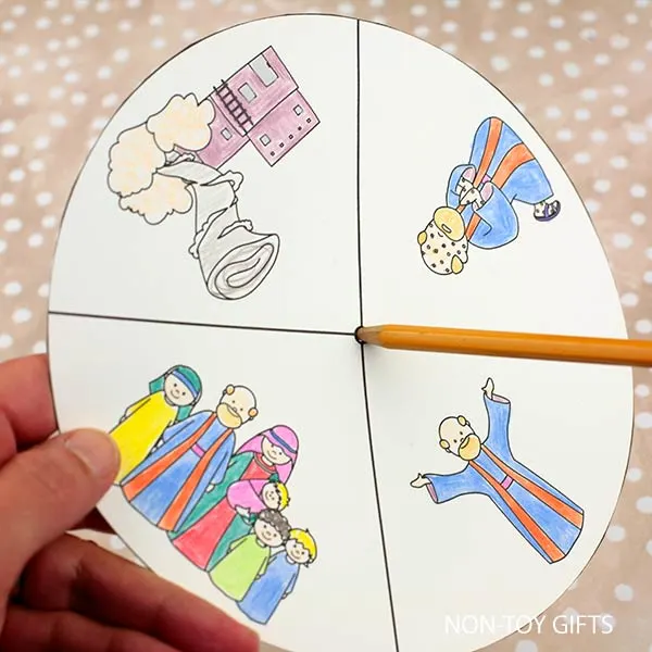 make a hole in the spinner