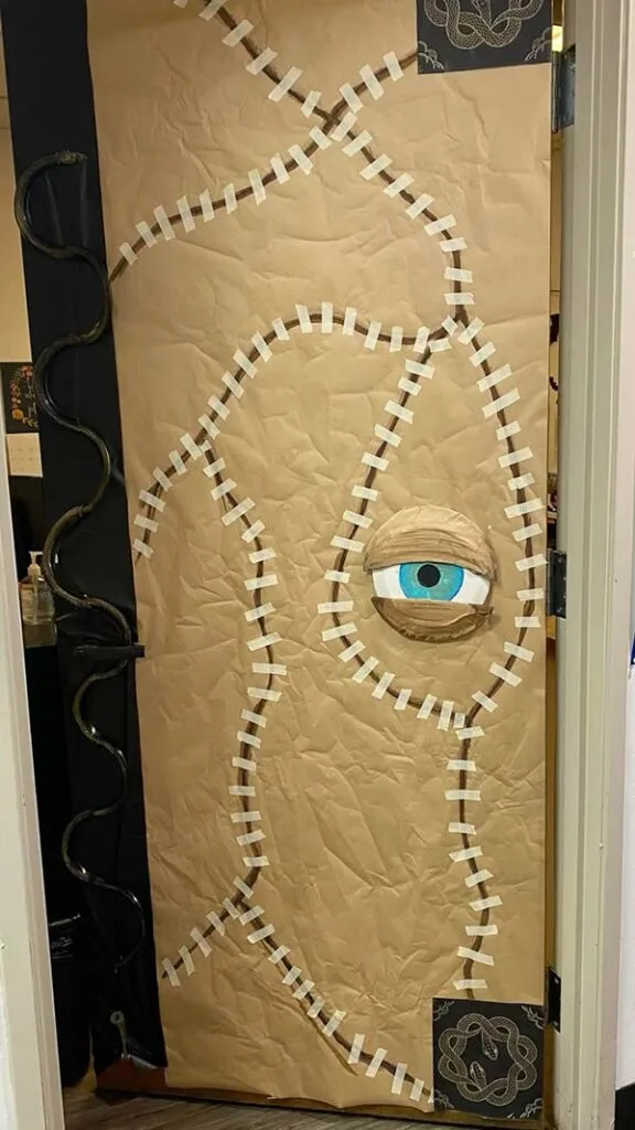 Hocus Pocus book Halloween door decoration classroom