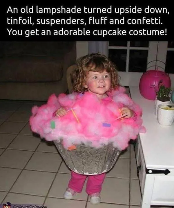Cupcake Halloween costume