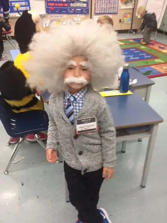 Einstein Halloween costume