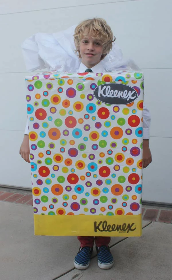 Tissue box Halloween costume