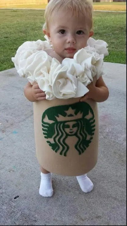 Pumpkin spice latte Halloween costume