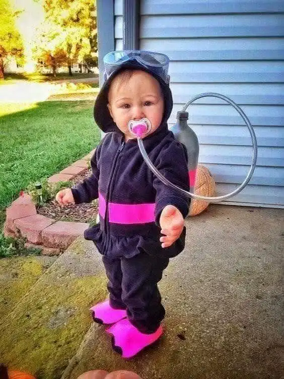 Scuba diver Halloween costume