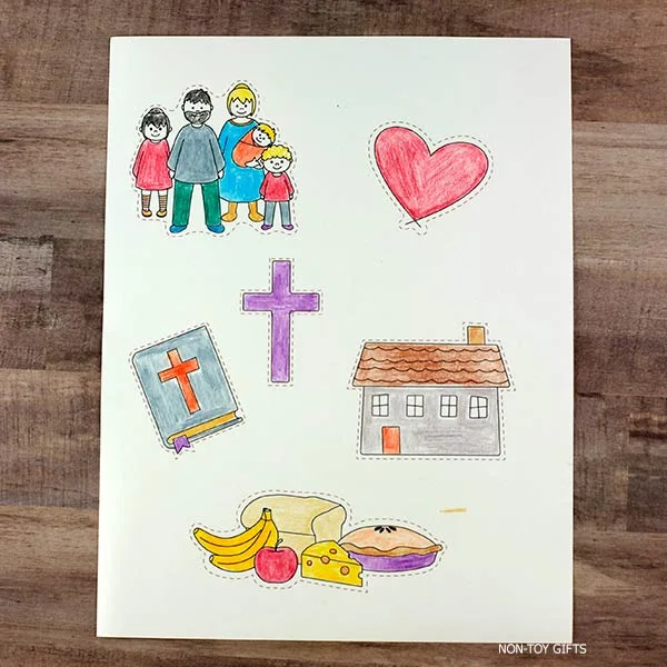 color the pieces