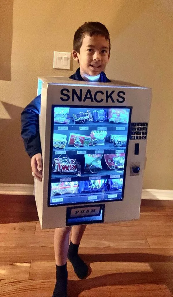 Vending machine Halloween costume