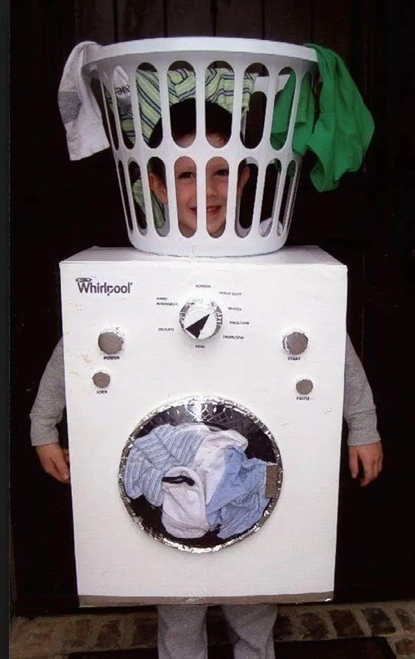 Washing machine Halloween costume