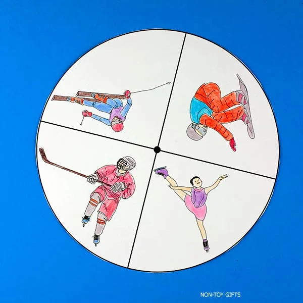 color the spinner