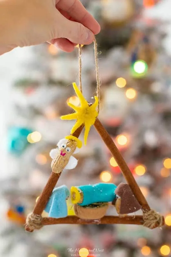 DIY Nativity ornament