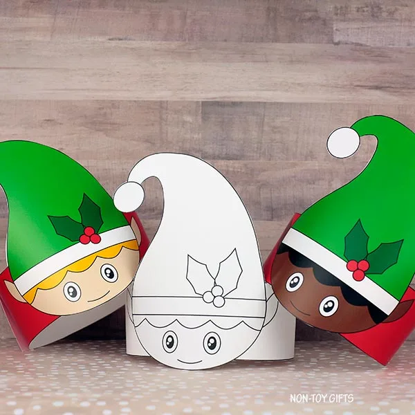 Elf paper hat