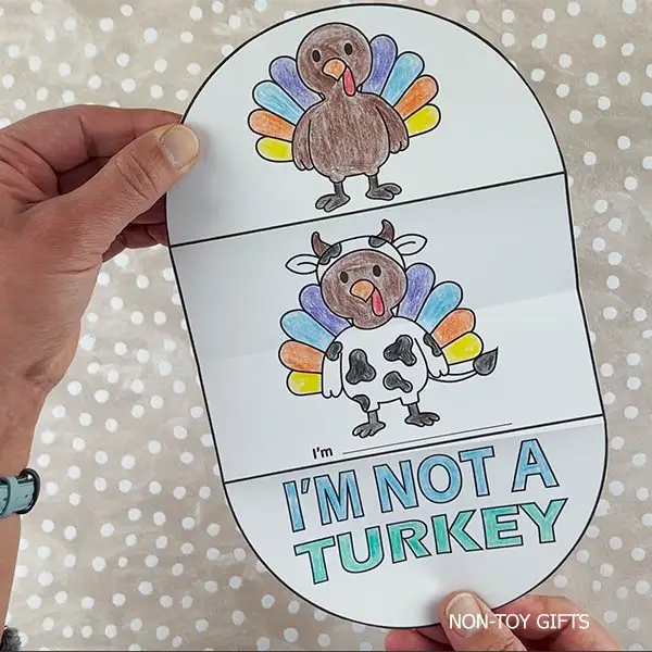 interactive turkey craft printable