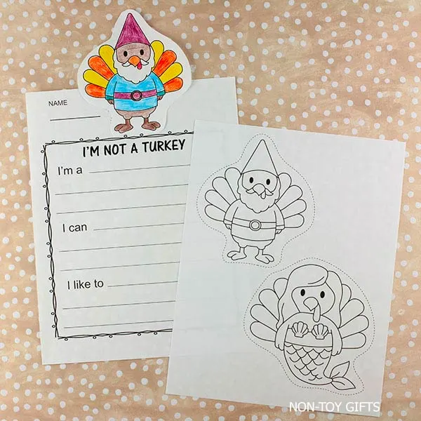 Turkey in disguise writing prompts