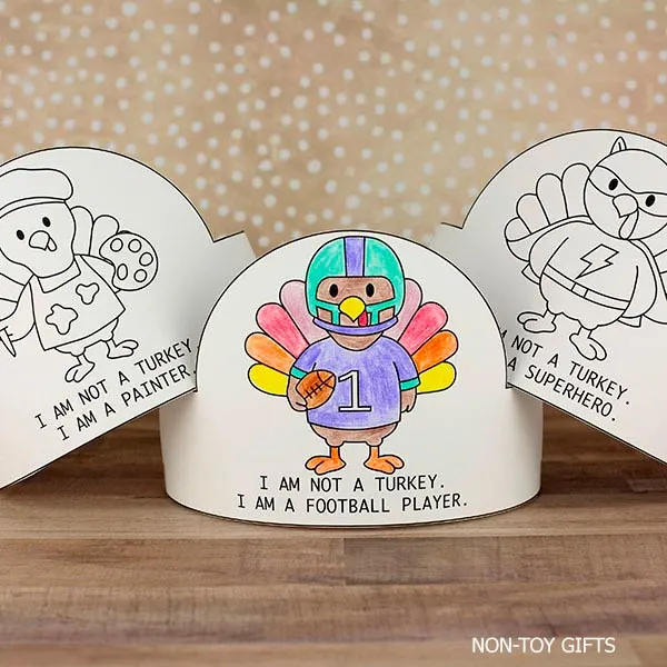 turkey paper hats