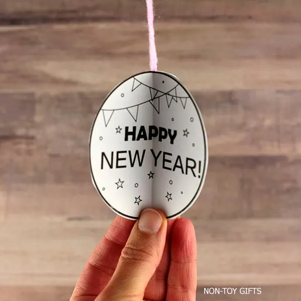 Printable New Year 2026 crafts and activities for preschool and elementary