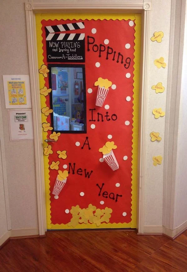 Popping into a new year classroom door