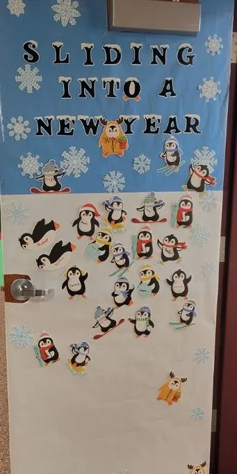 Sliding into the New year door