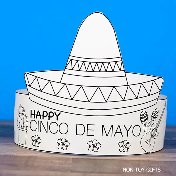 Cinco de Mayo classroom craft printable