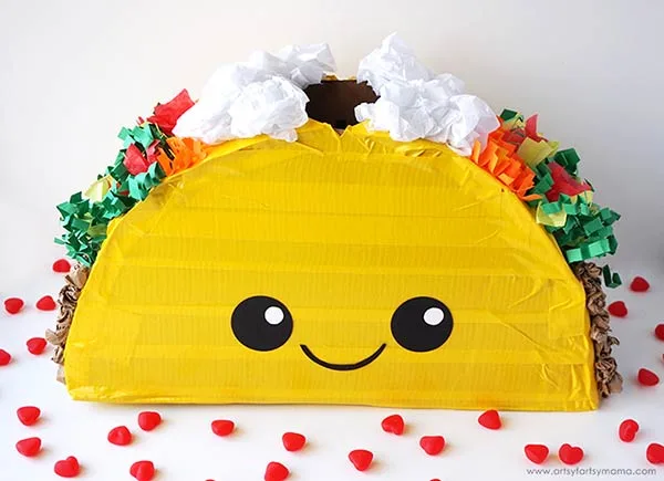 Taco Valentine's Day Box Idea for boys
