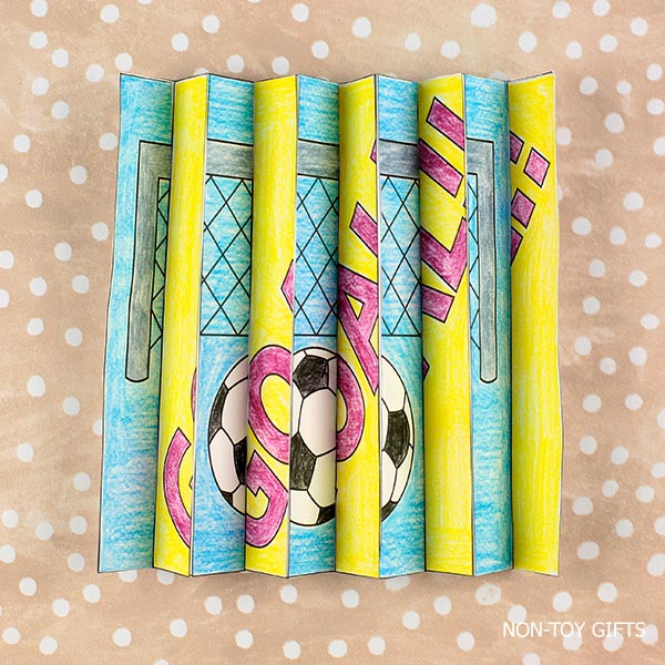 folded soccer agamograph