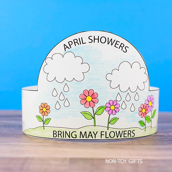 Spring headband printable preschool