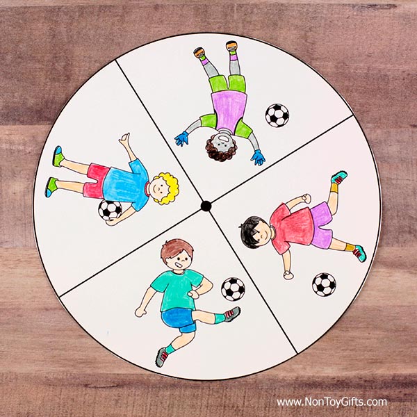 color the wheel
