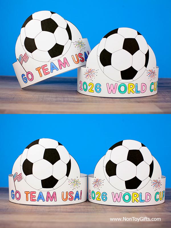 2026 World Cup paper craft crafts for kids